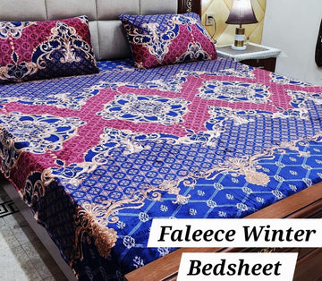 3PCS FLEES BEDSHEET