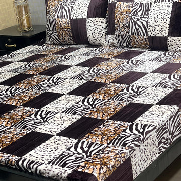 3PCS FLEES BEDSHEET