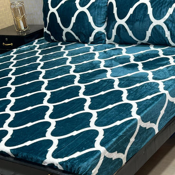 3PCS FLEES BEDSHEET (B box)