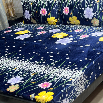 3PCS FLEES BEDSHEET