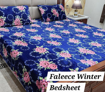 3PCS FLEES BEDSHEET