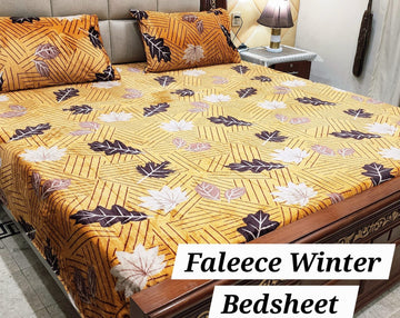 3PCS FLEES BEDSHEET