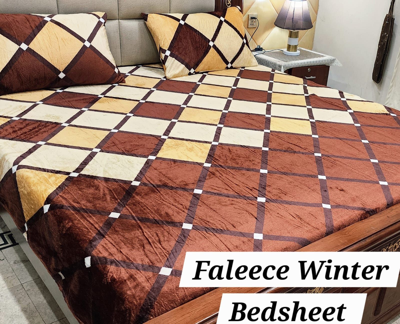 3PCS FLEES BEDSHEET[B box]