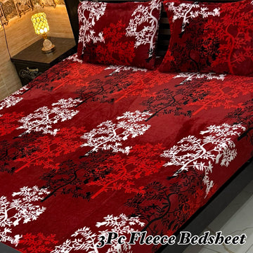 3PCS FLEES BEDSHEET