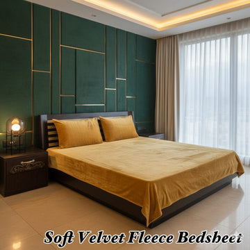 Luxury Soft Fleece Bedheet Polish