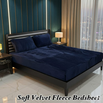 Luxury Soft Fleece Bedheet Nevy