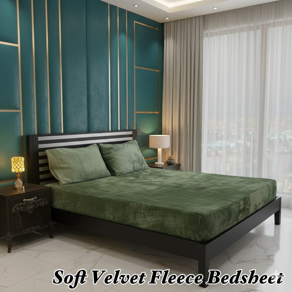 Luxury Soft Fleece Bedheet pista