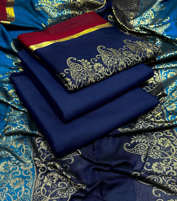 Marina Suit With Wool Shawl | BW Blue