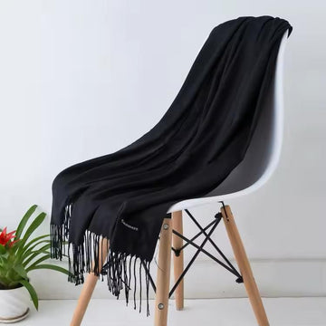 Women Warm Winter | Cashmiri Wool (Black)