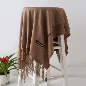 Women Warm Winter | Cashmiri Wool (Skin Brown)