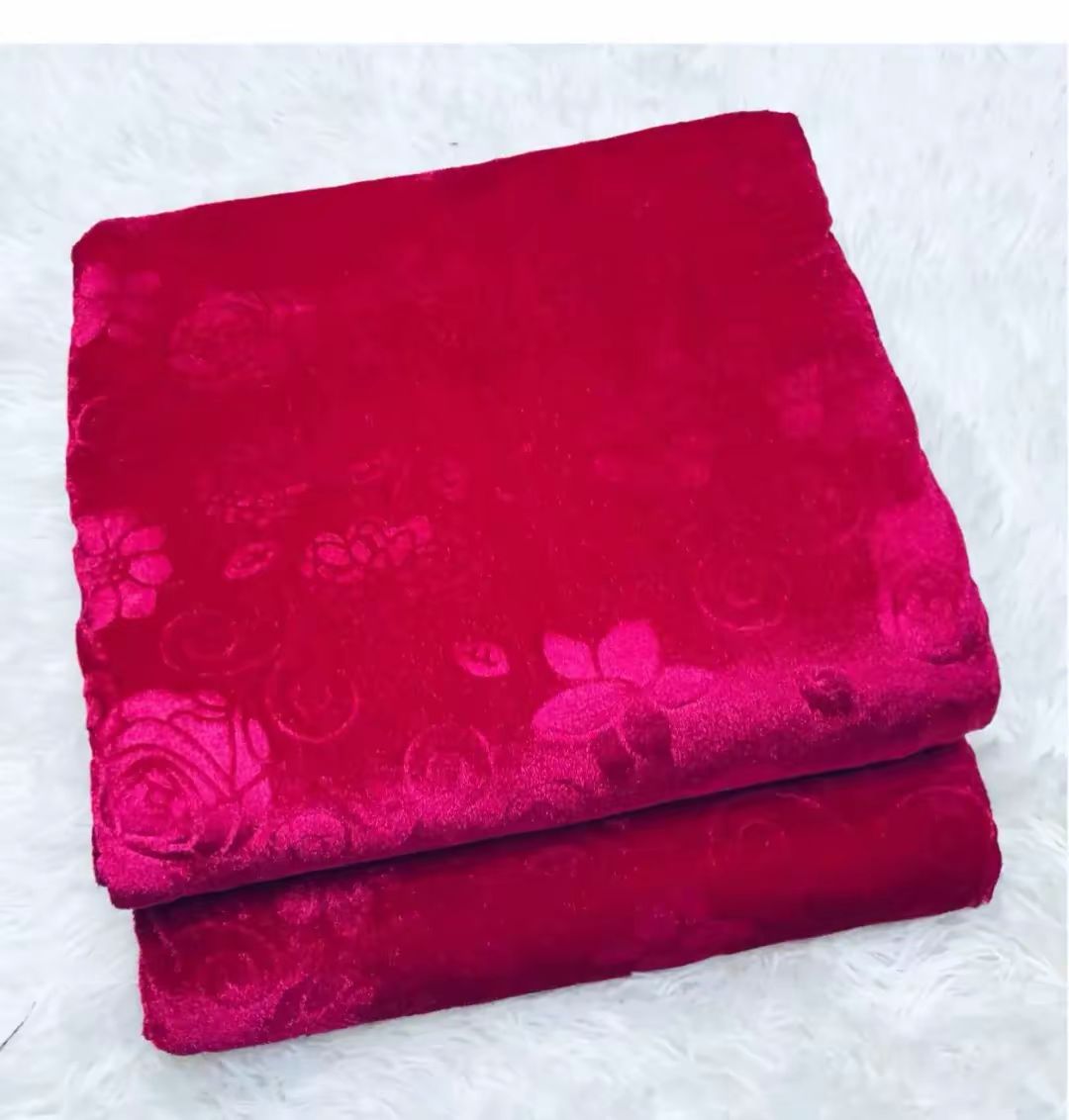 2pc Velvet Casual Winter Collection DZN shoking