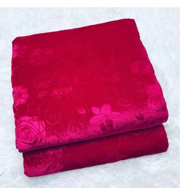 2pc Velvet Casual Winter Collection DZN shoking