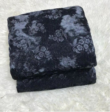 2pc Velvet Casual Winter Collection DZN Gray