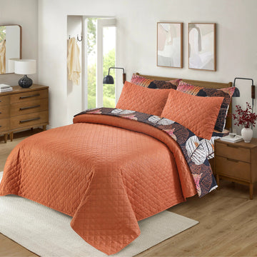6Pc Quilted Comforter Set Gucci