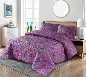 6Pc Printed Comforter Set