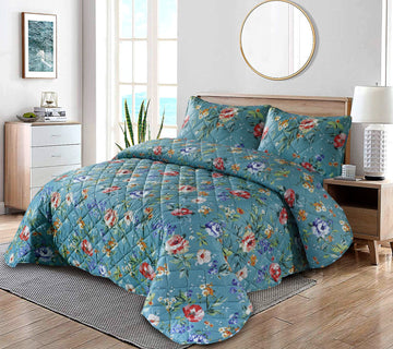 6Pc Printed Comforter Set