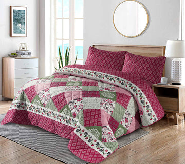 6Pc Printed Comforter Set