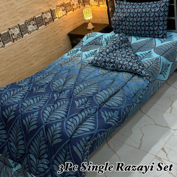 3PC Single Vicky Razai Set