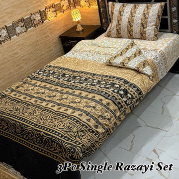 3PC Single Vicky Razai Set