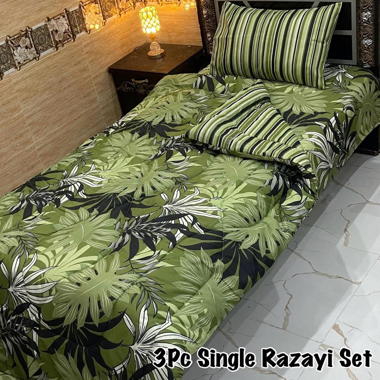 3PC Single Vicky Razai Set
