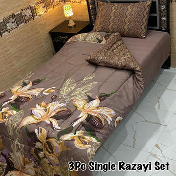 3PC Single Vicky Razai Set
