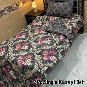 3PC Single Vicky Razai Set
