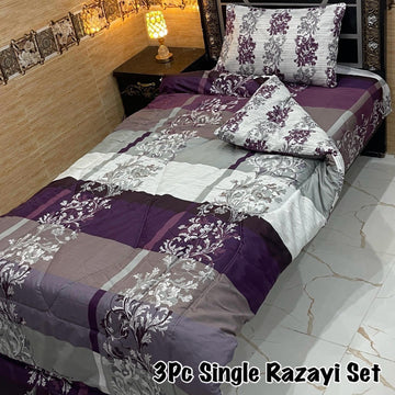3PC Single Vicky Razai Set