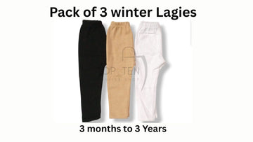 Pack Of 3 Winter Lagies