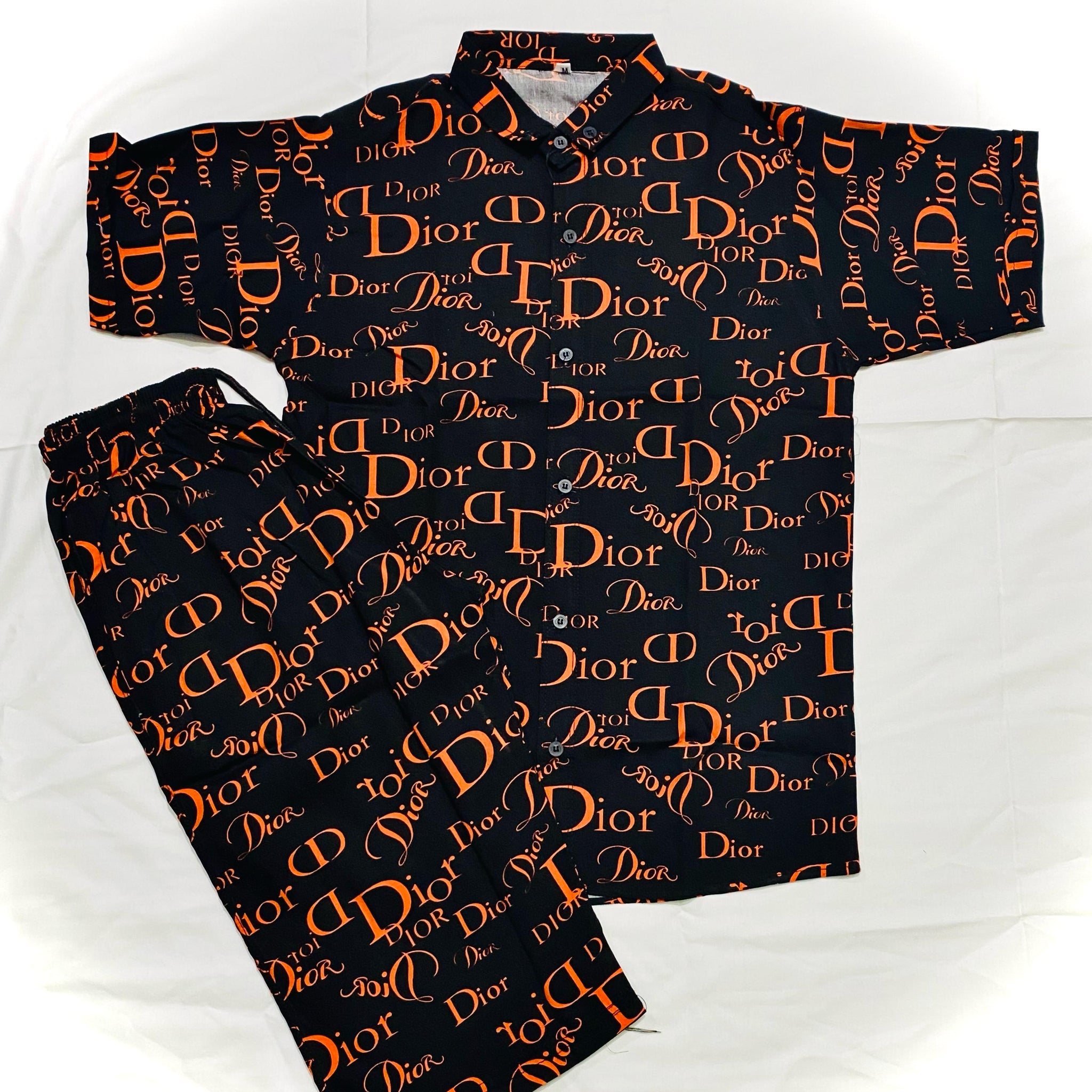 PRINTED MENS SHORTS +SHIRT|DIOR|