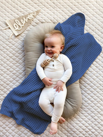 (NEVY) WAFFLE KID,S BLANKET | 100% cotton Soft & Cozy Blanket, Lightweight Toddler Throw for Boys & Girls (Copy) (Copy) (Copy) (Copy) (Copy)