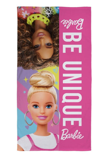 Printed Towel | Kids Towel | Character Design Barbie (069)