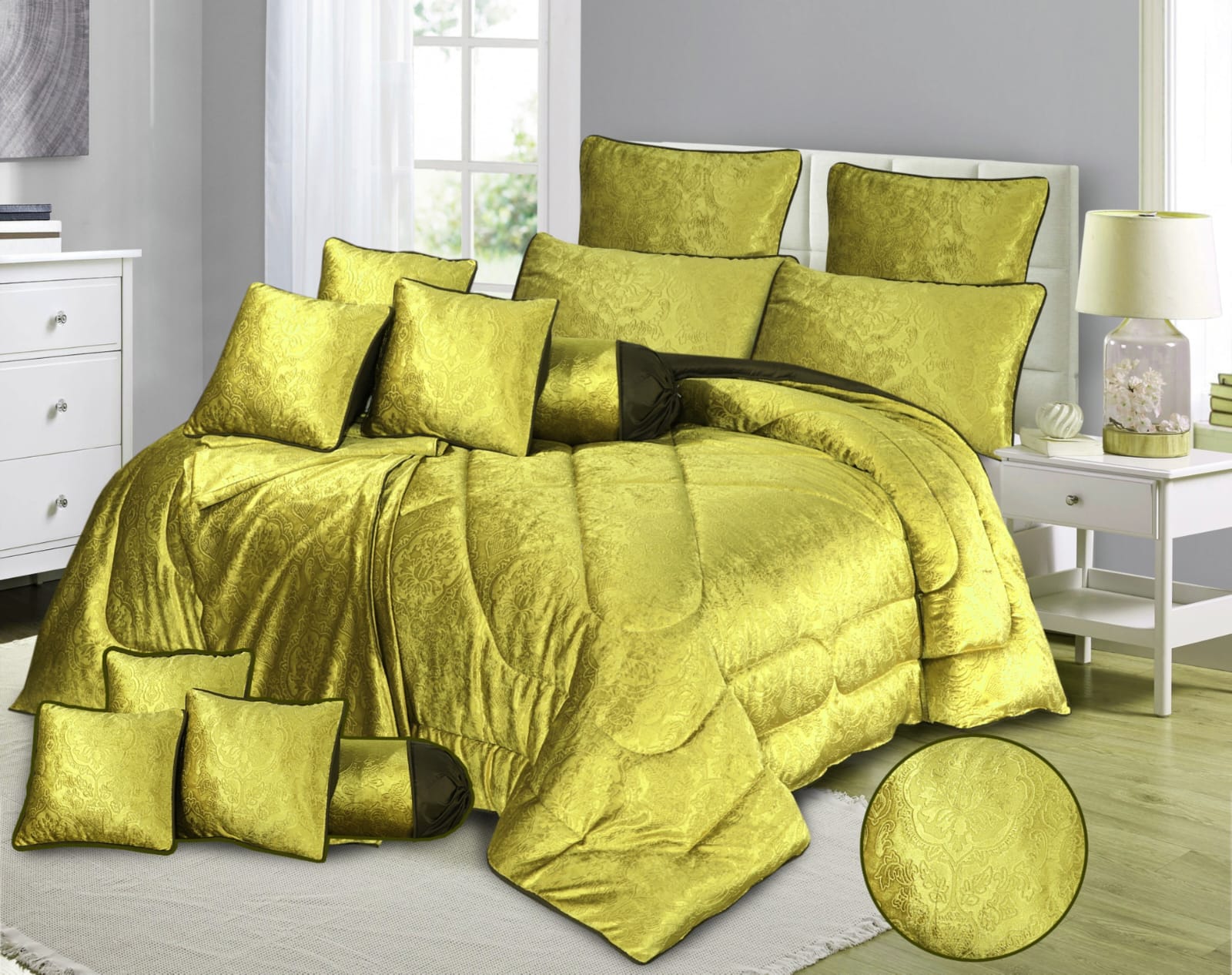 14 PCS LUXURY BRIDAL SET