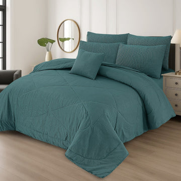 7 pcs Comforter Set(Design MZk-339)