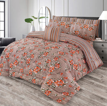 7 pcs Comforter Set(Design MZk-326)