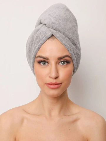 Luxury Microfiber Turban Towel | Fast Hair Drying & Comfortable Fit