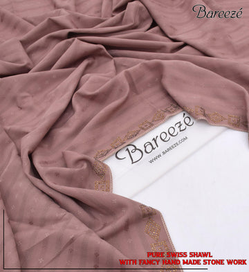 SUMMER SWiSS SHAWL T PINK