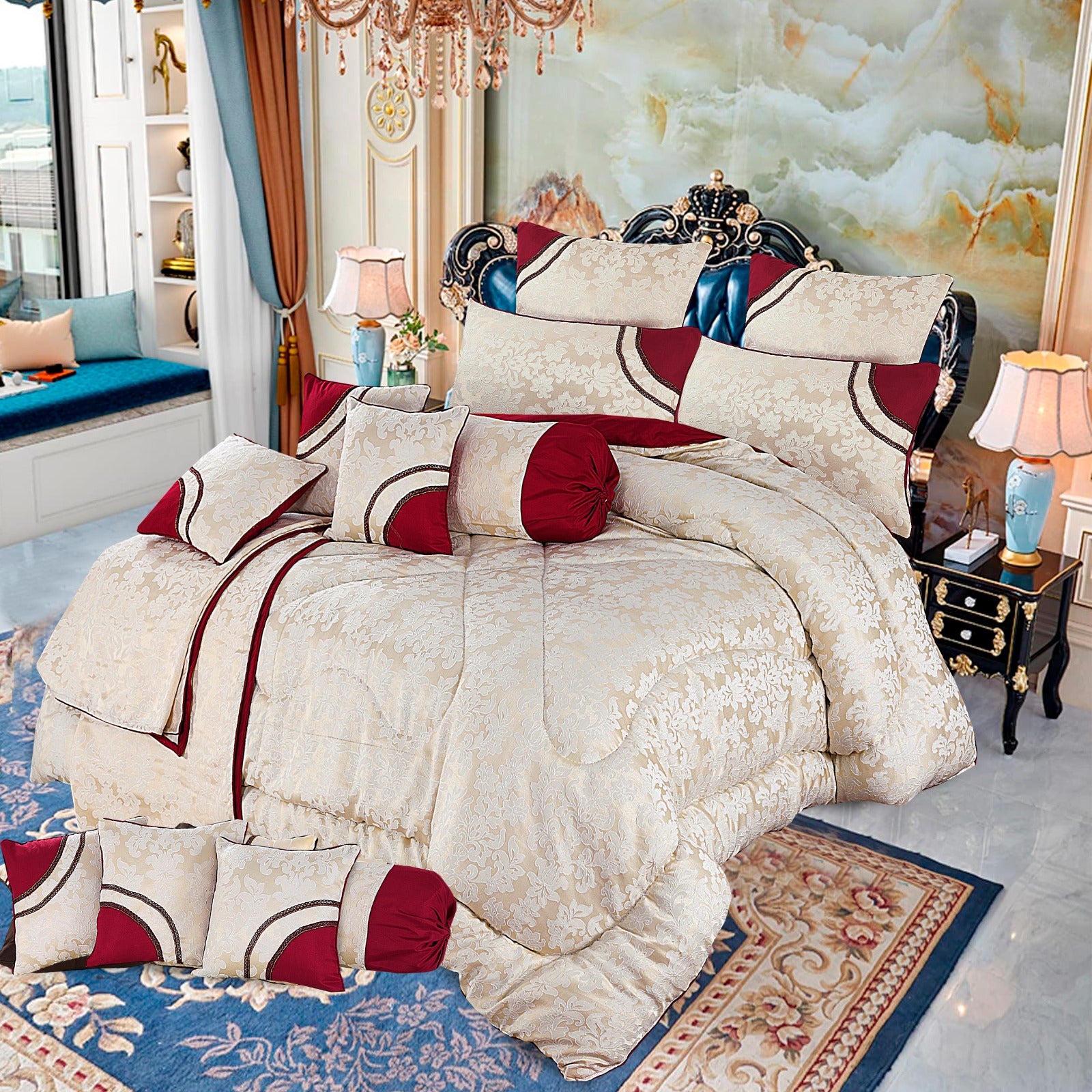 14 PCS LUXURY BRIDAL SET