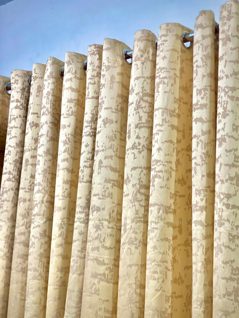 ✨ EXPORT PLAIN JUMBO -SELF SHADED JACKARD CURTAINS✨Skin