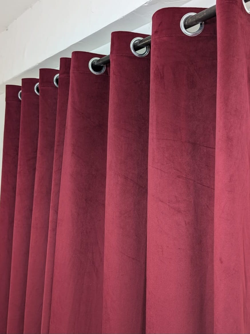 Export Velvet curtain (Ultra Soft)Meron