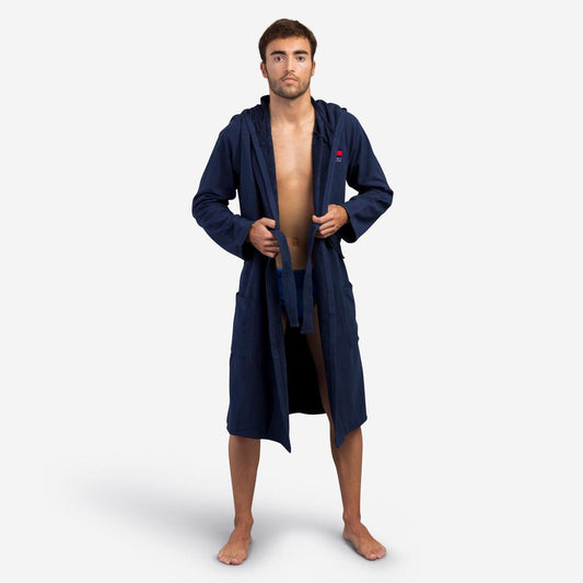 Tommy Hilfiger Cotton Pool Bathrobe | Soft & Absorbent
