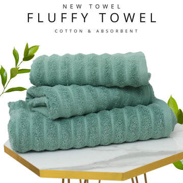 COTTON TOWEL SET OF 3