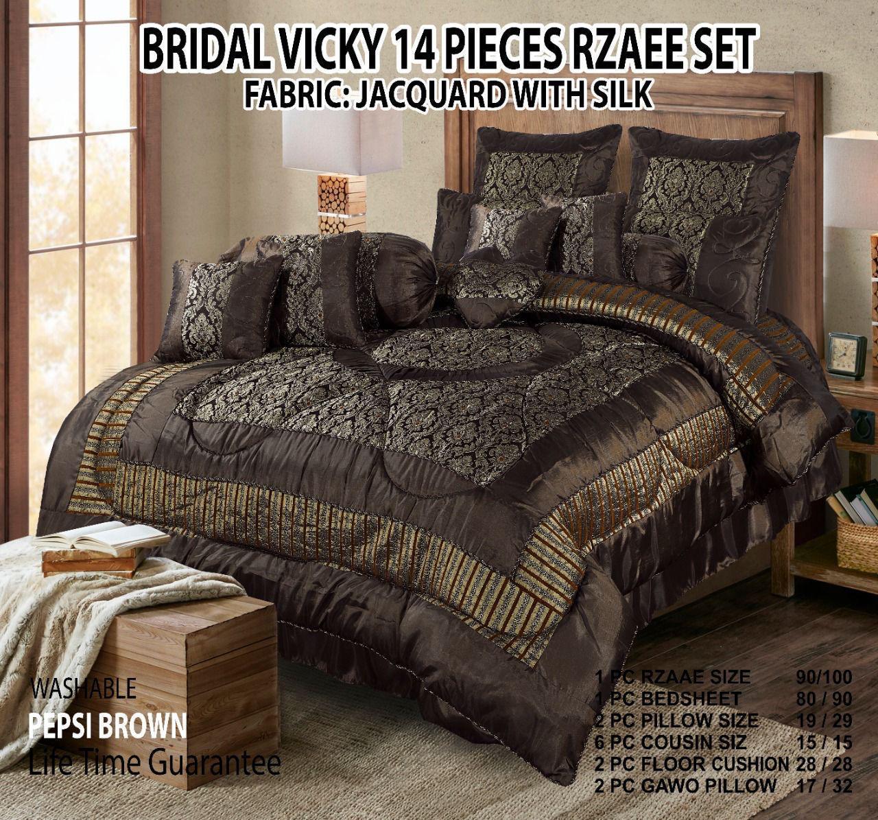 Bridal Vicky 14pcs Razai Set
