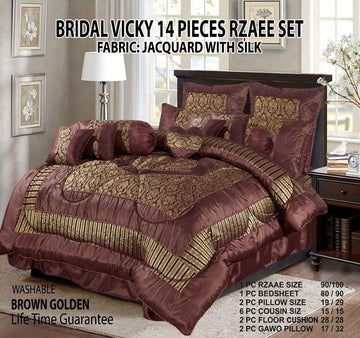 Bridal Vicky 14pcs Razai Set