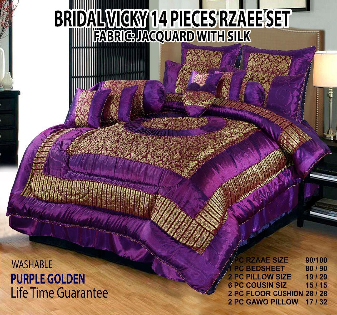 Bridal Vicky 14pcs Razai Set