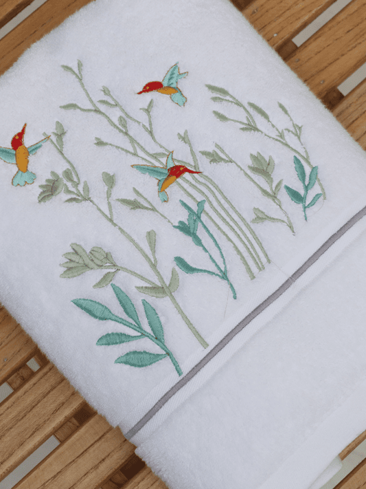 Embroidery Towel Set | 2-Pcs