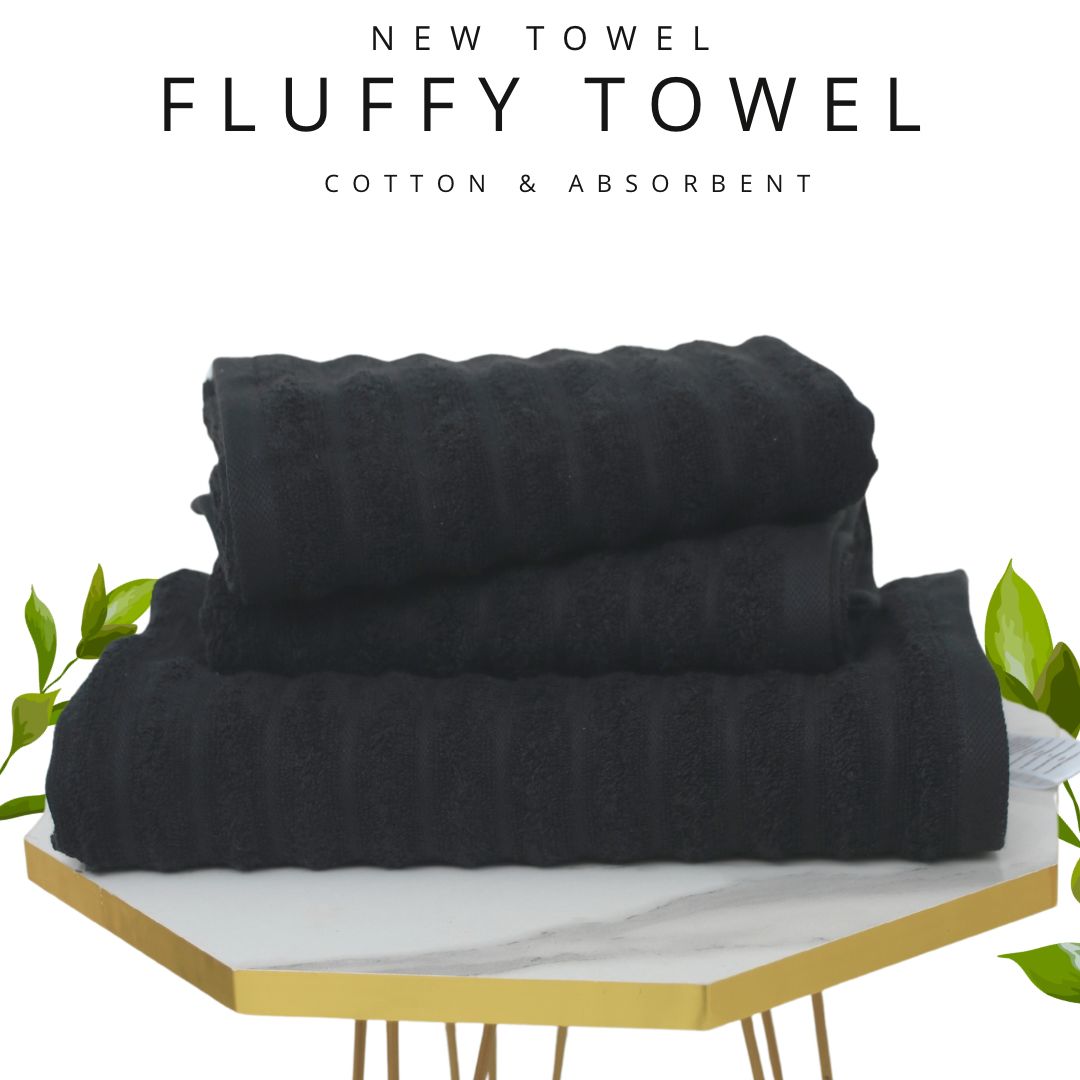 COTTON TOWEL SET OF 3