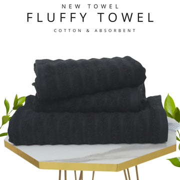 COTTON TOWEL SET OF 3